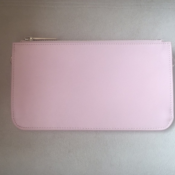Pop & Suki Leather Zip Pouch “Cotton Candy” - Picture 2 of 6
